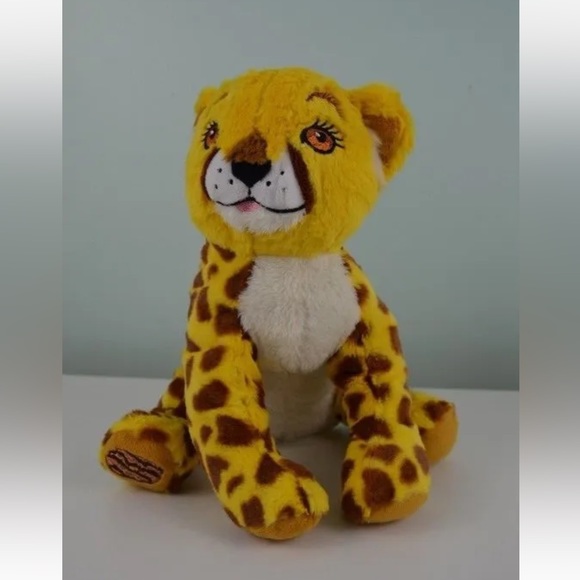 Little Brownie Cheetah Big Cat Plush Stuffed Animal Yellow Brown Spots Amaze 11" - Picture 2 of 6
